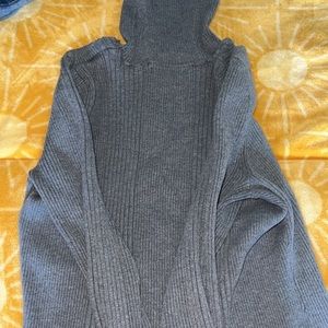 Gray Turtle Neck